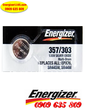 Energizer SR44SW-357; Pin đồng hồ 1.55v Energizer SR44SW-357 Silver Oxide 